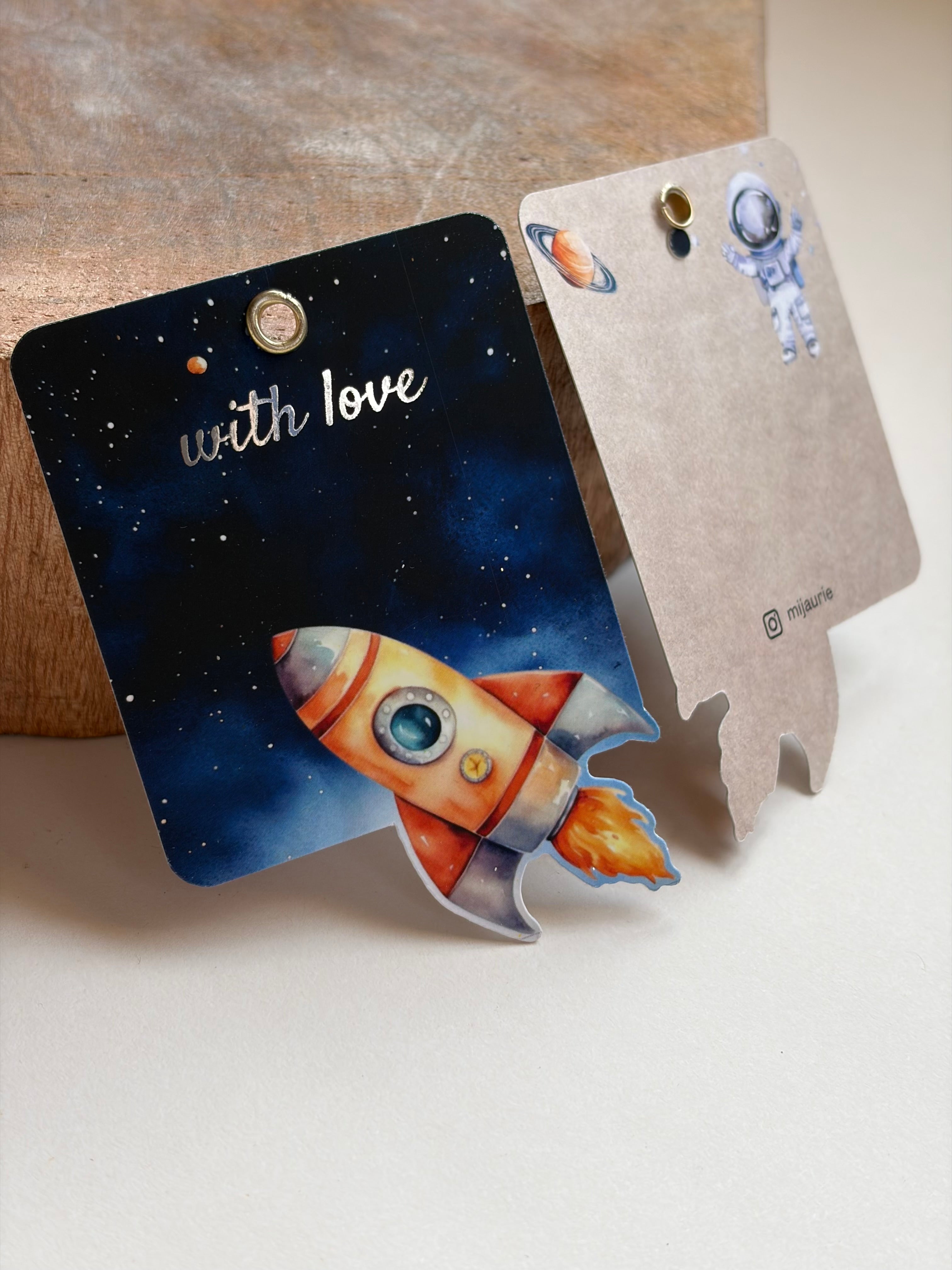 Space Explorer Gift Tags Set