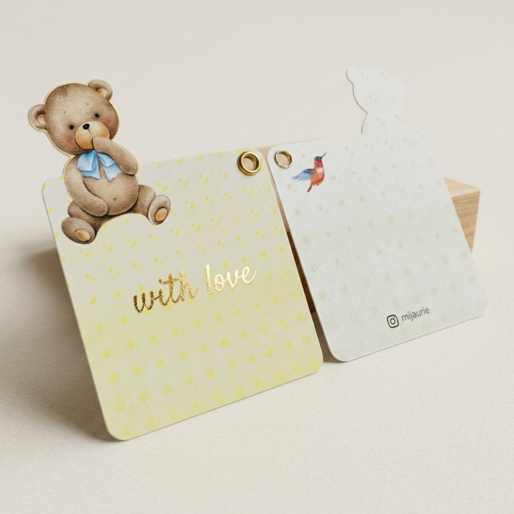 Teddy Picnic Gift Tags set