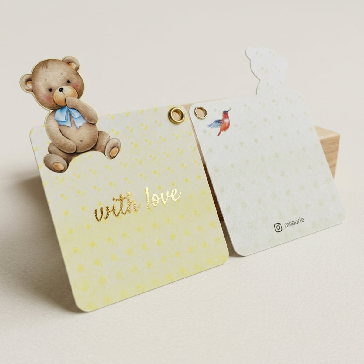 Teddy Picnic Gift Tags set