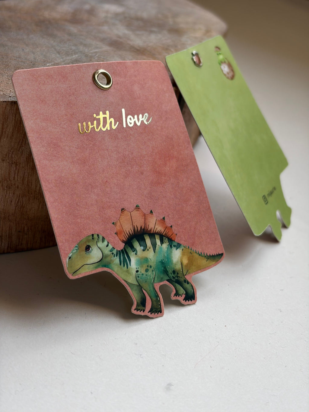 Dino Baby Gift Tags Set