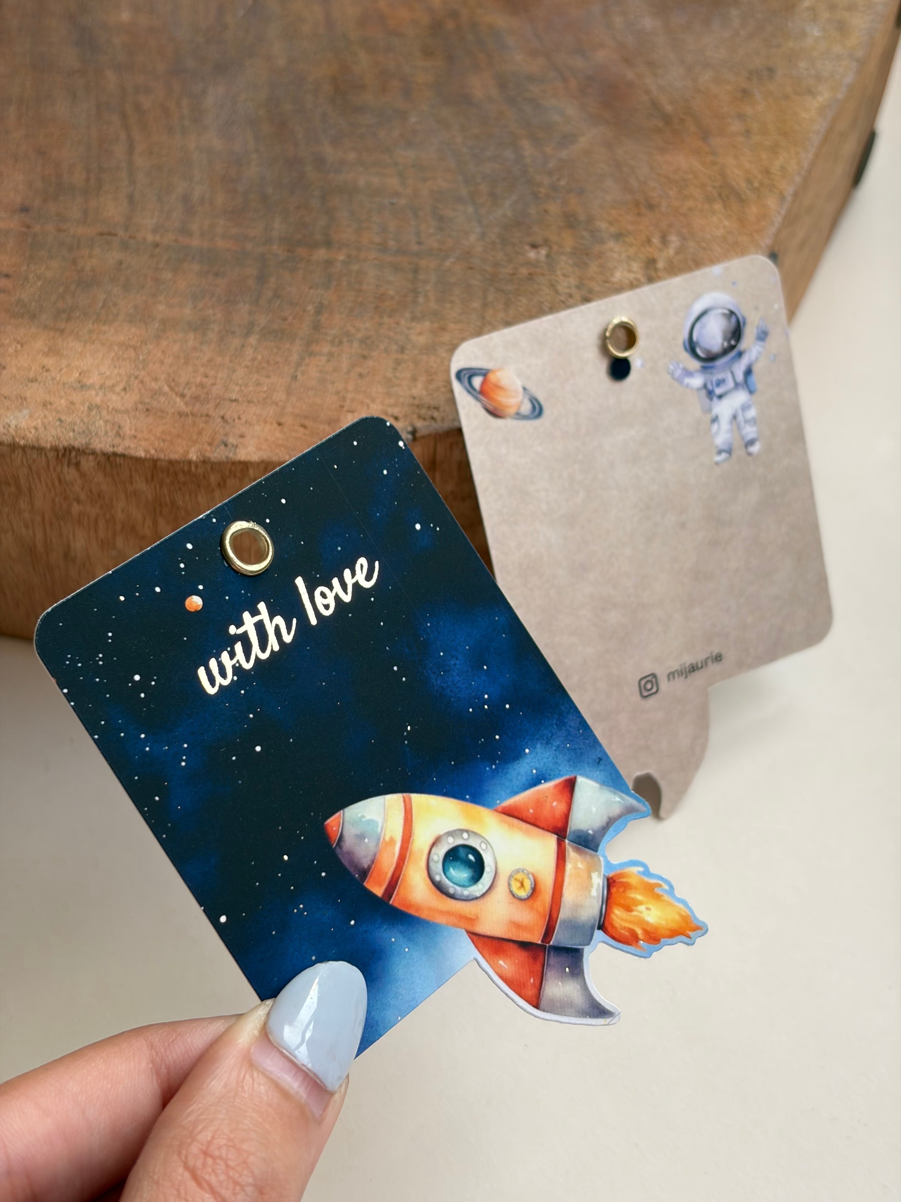 Space Explorer Gift Tags Set