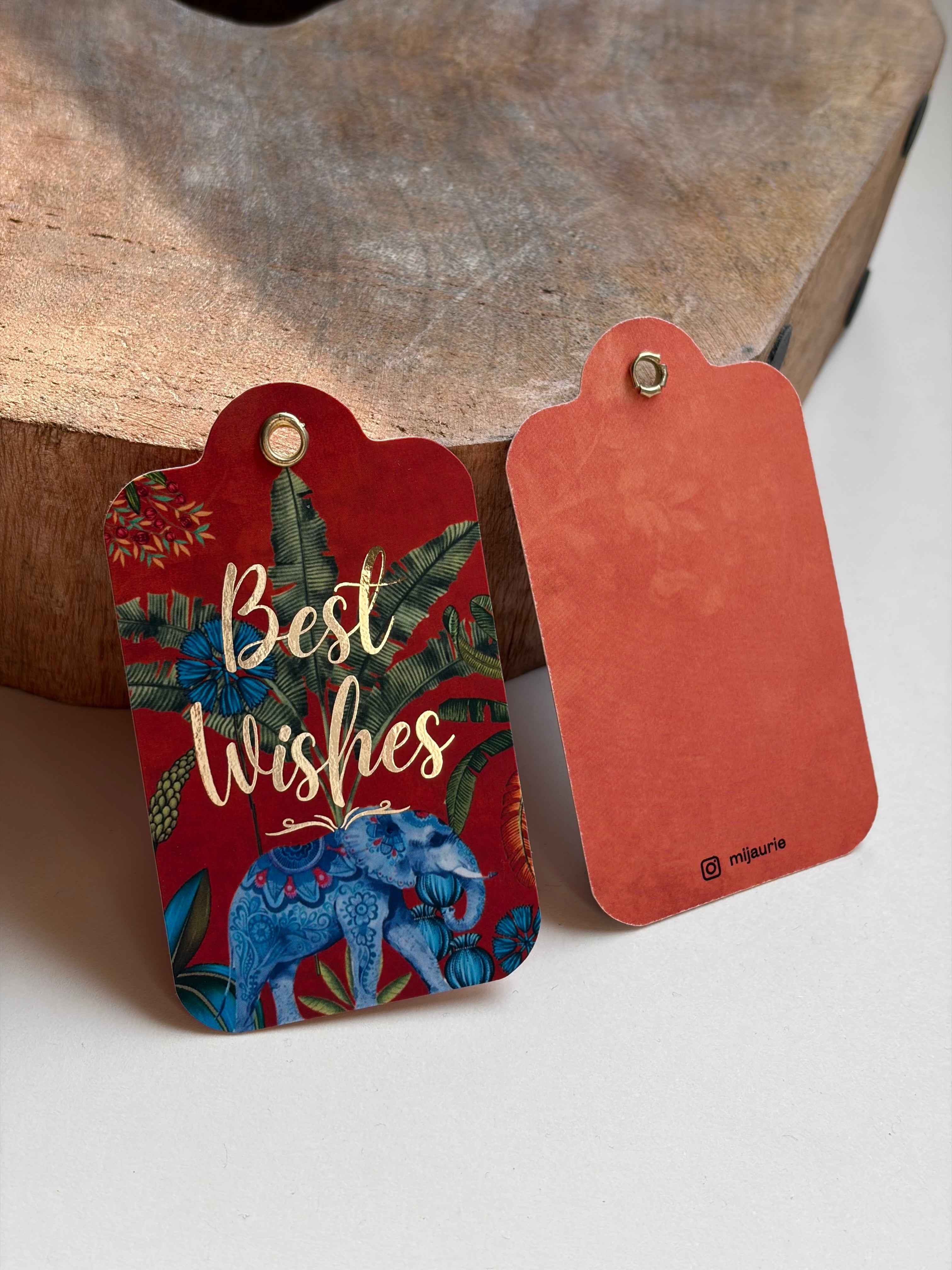 Sunset Bloom Gift tag