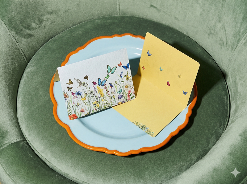 Butterfly Garden Foldcard