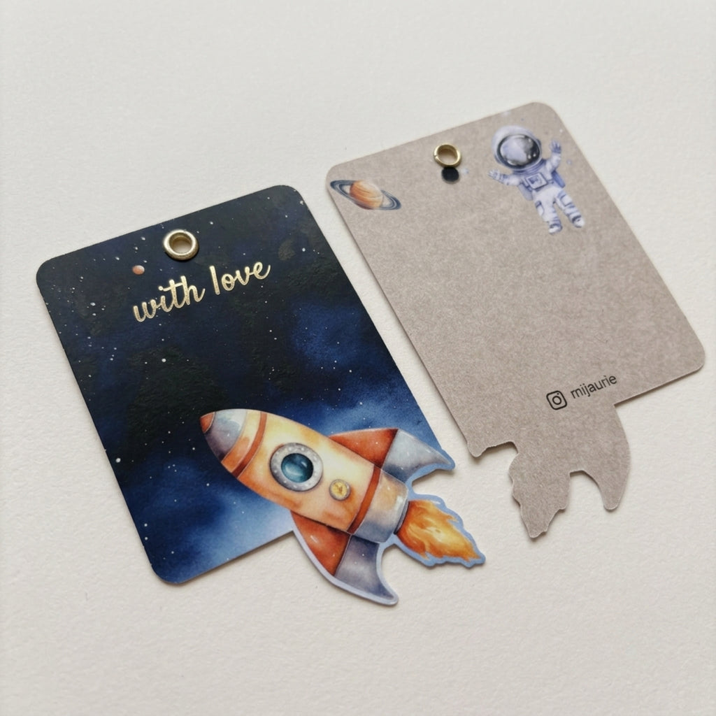Space Explorer Gift Tags Set