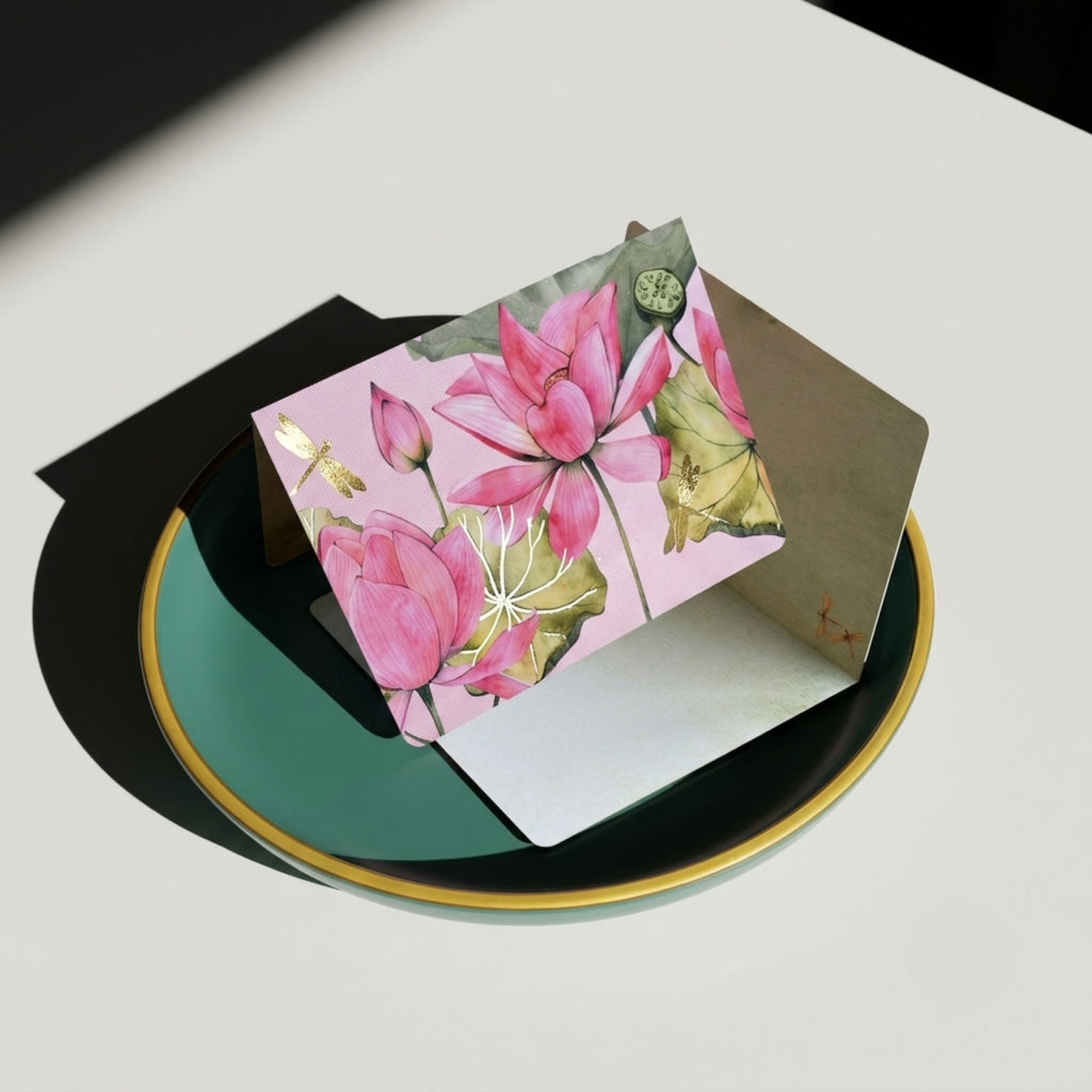Lotus Dream Foldcard