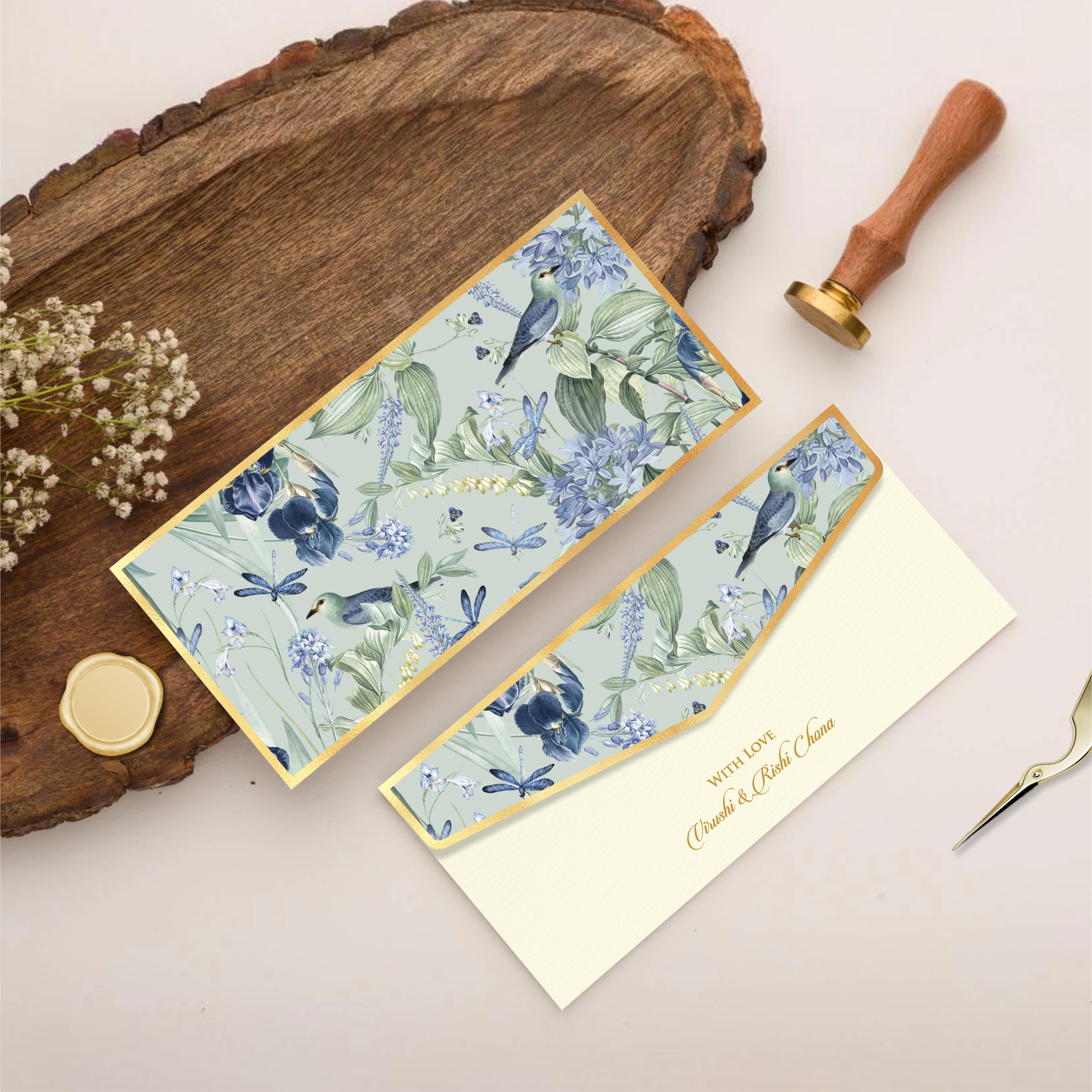 Bluebird Harmony Envelope