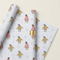 Penguins Wrapping Sheet