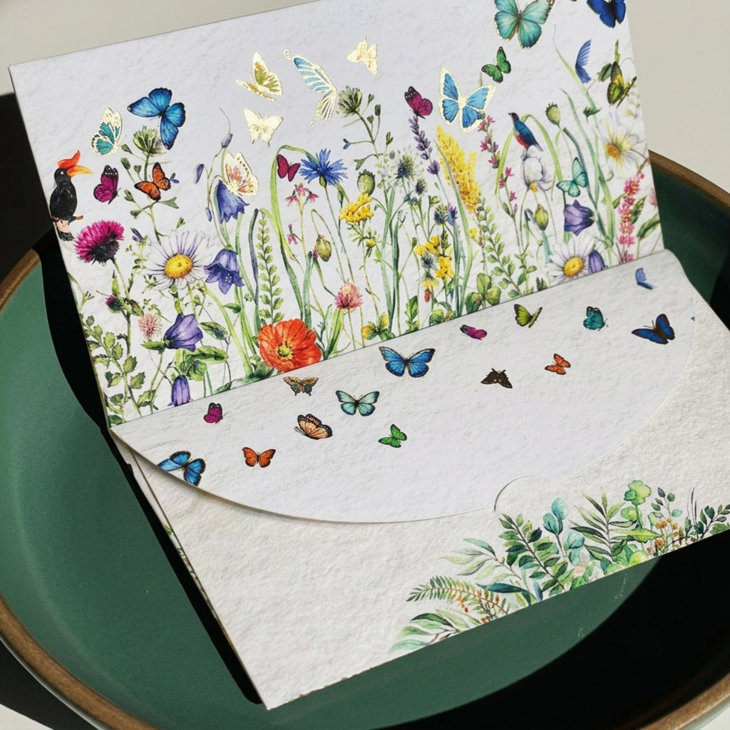 Butterfly Garden Envelope