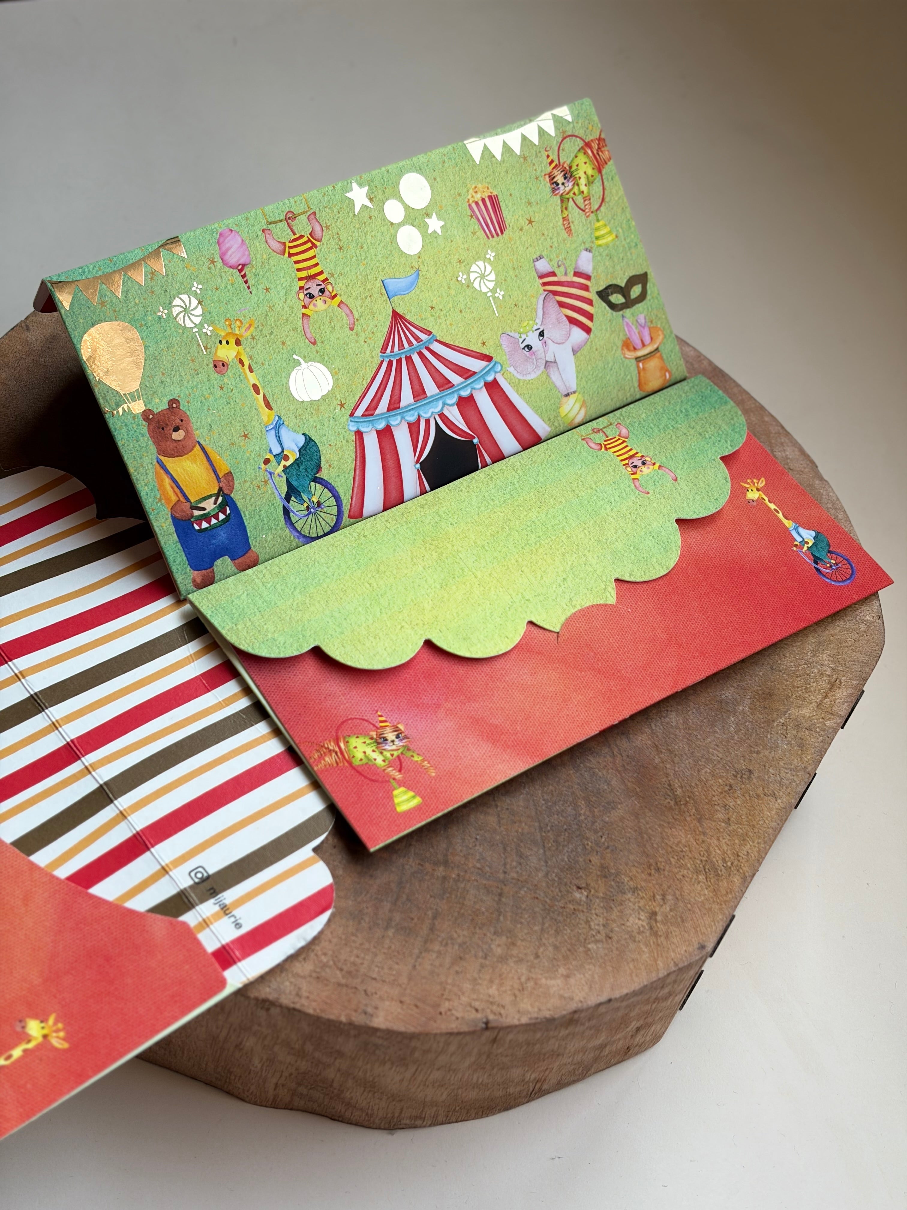 Carnival Time Envelope