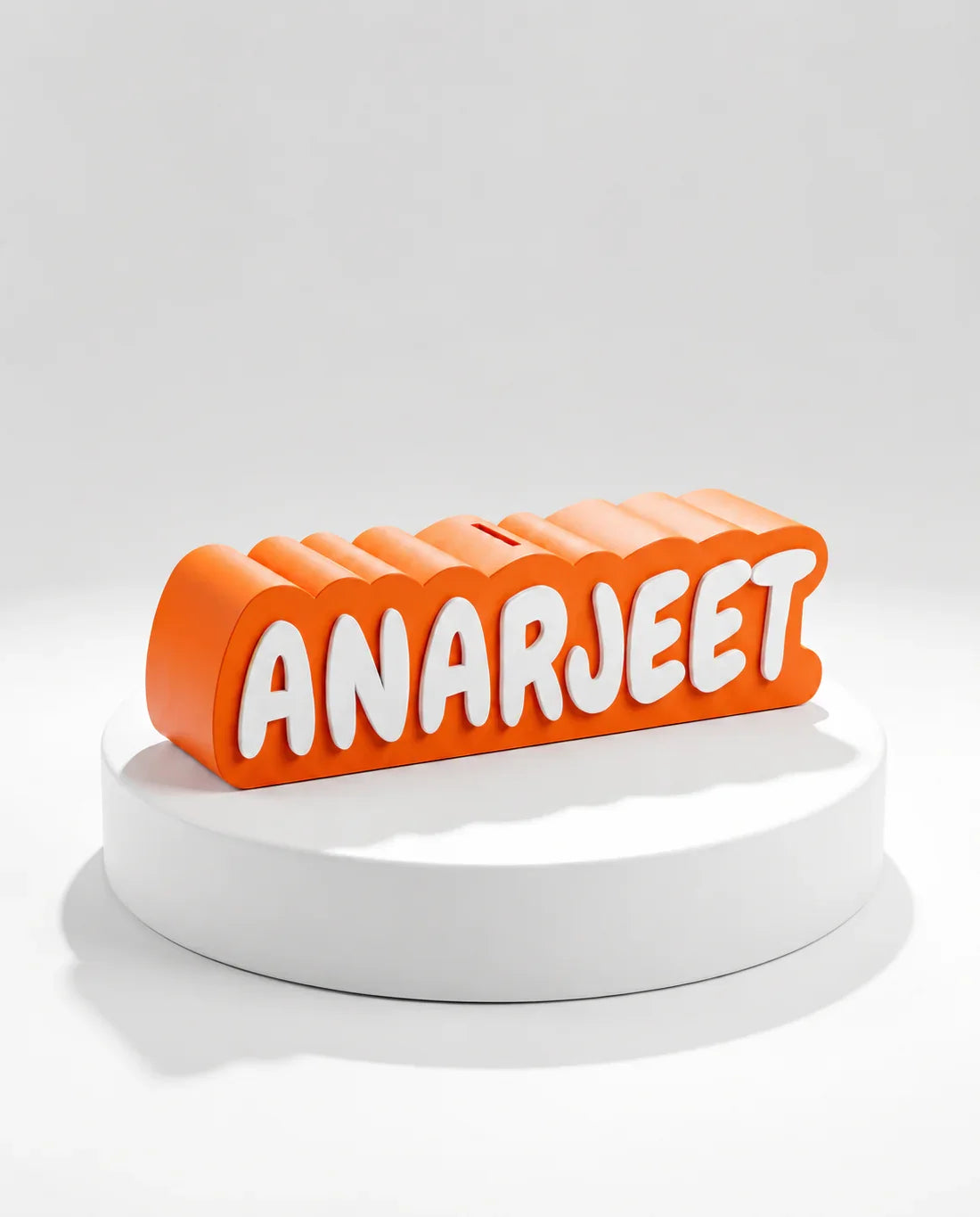 White on Orange