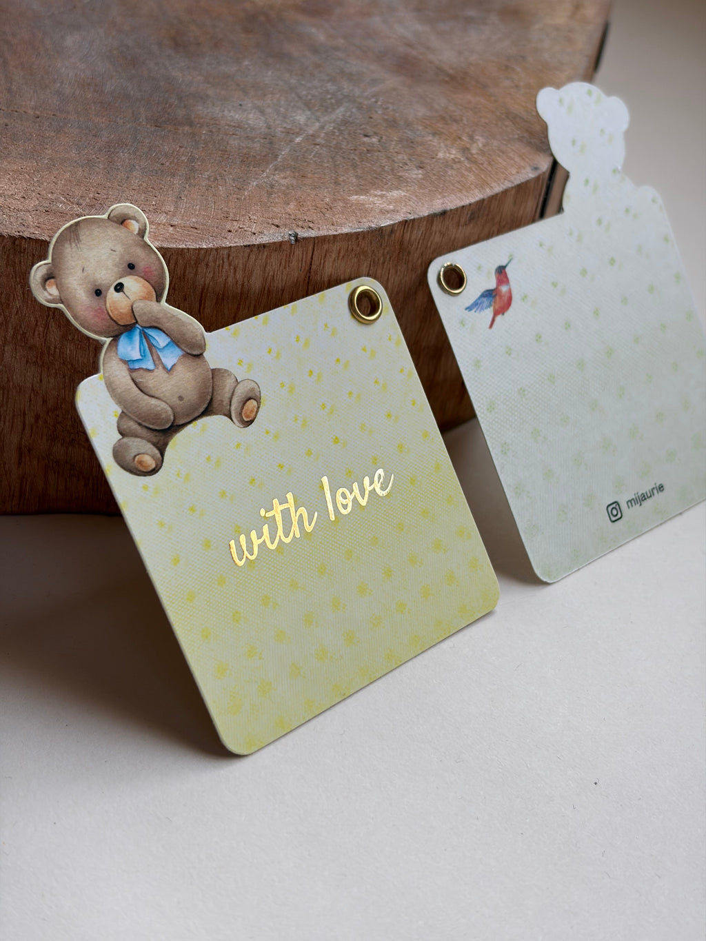 Teddy Picnic Gift Tags set