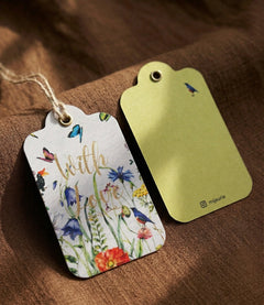 Butterfly Garden Adult Gift Tag