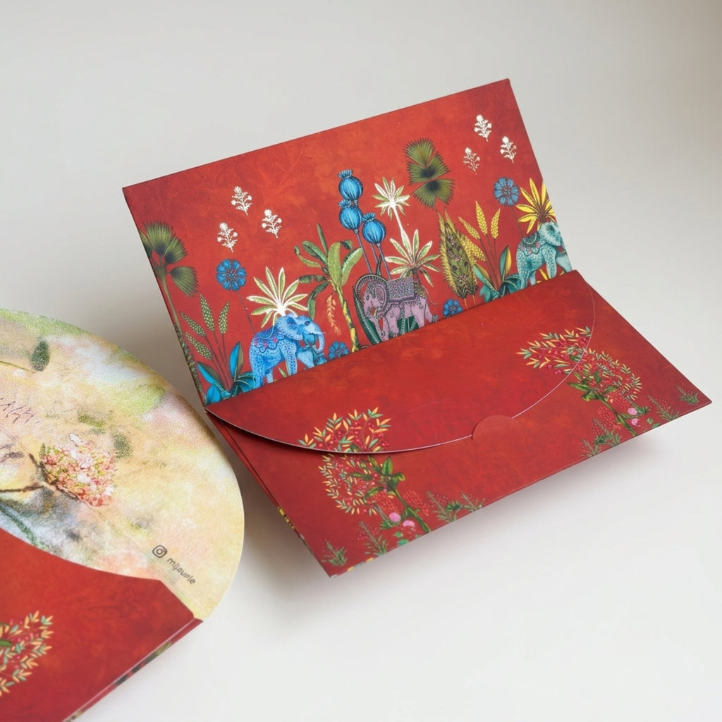 Sunset Bloom Envelope