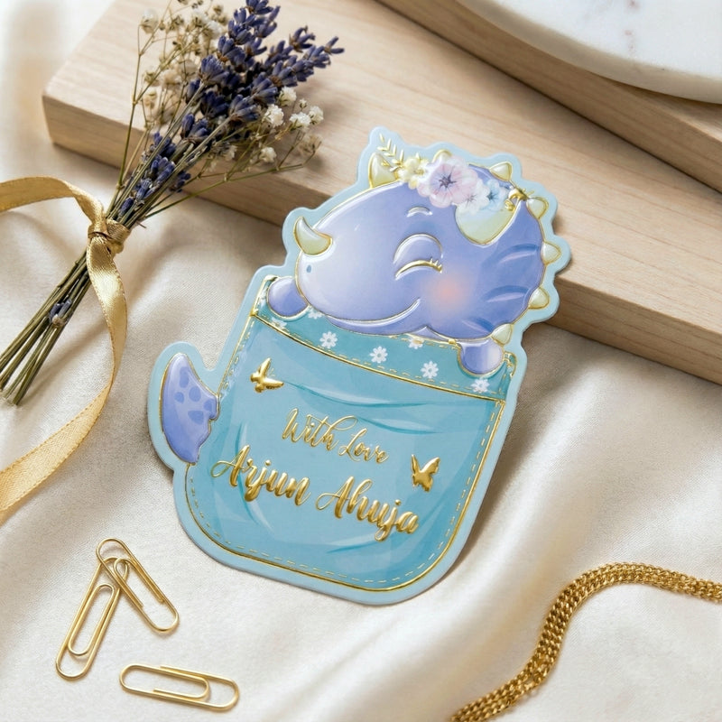 Rhino Gift tag Set