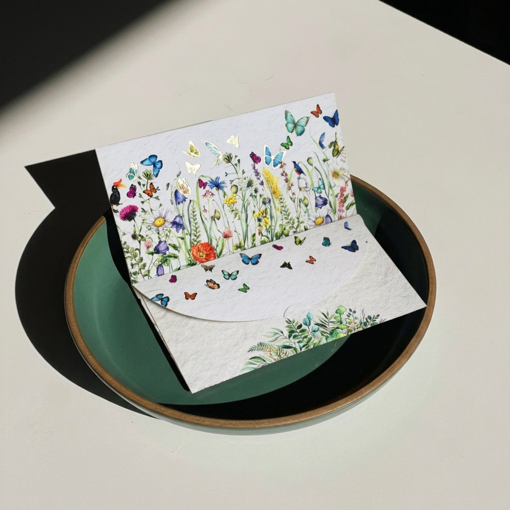 Butterfly Garden Envelope