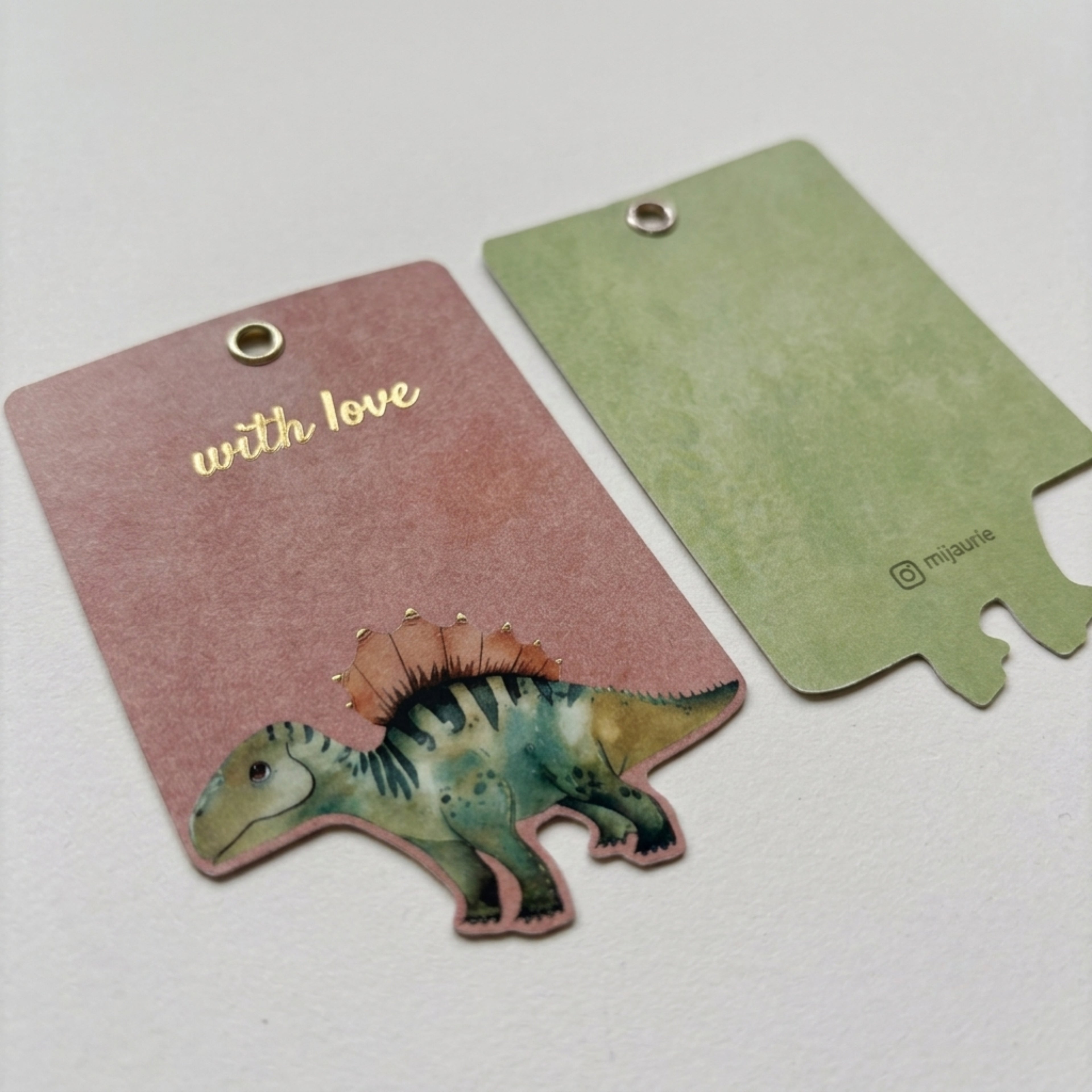 Dino Baby Gift Tags Set