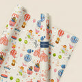 Gray Carnival Wrapping Sheet