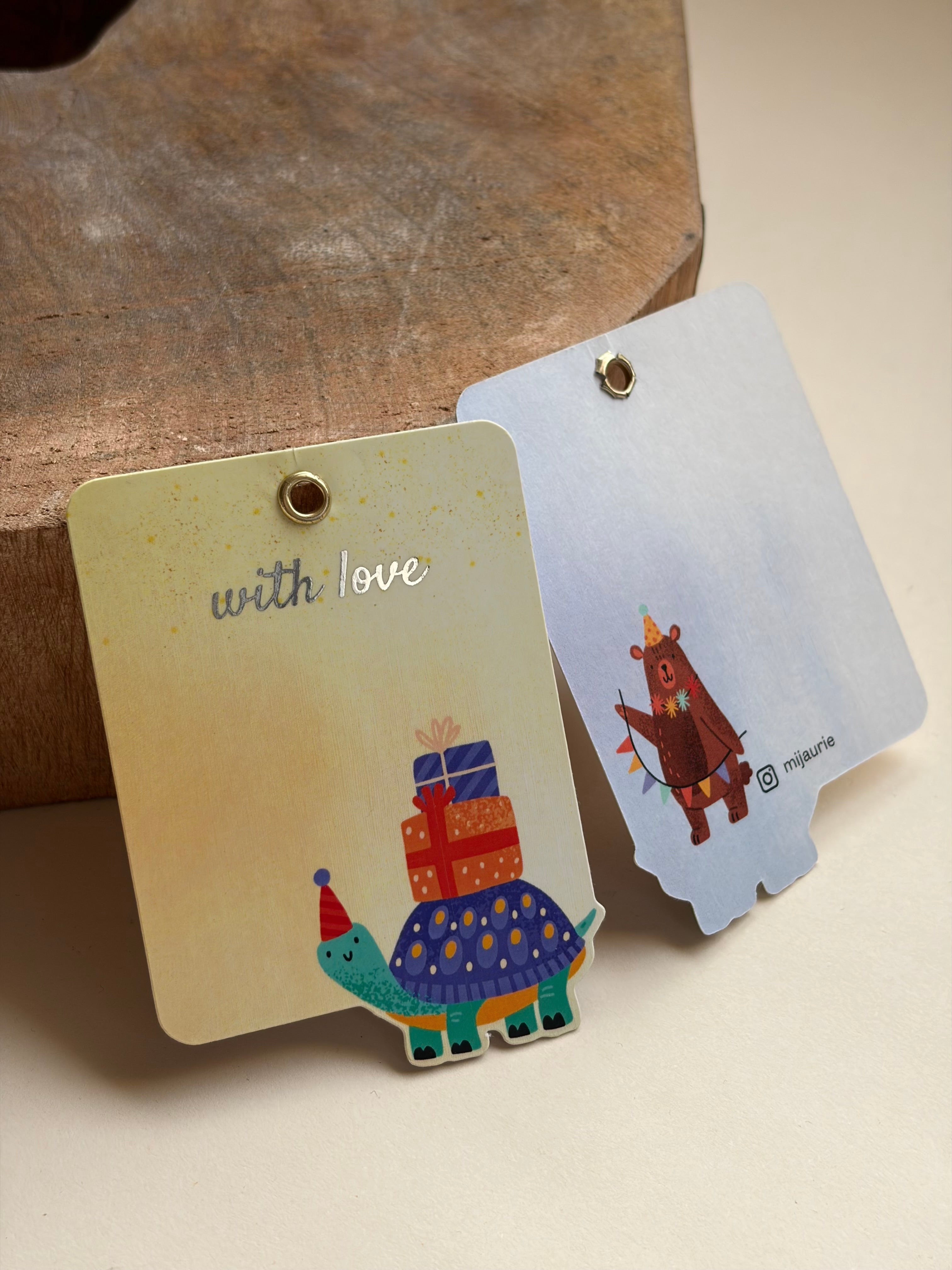 Party Animals Gift Tags Set