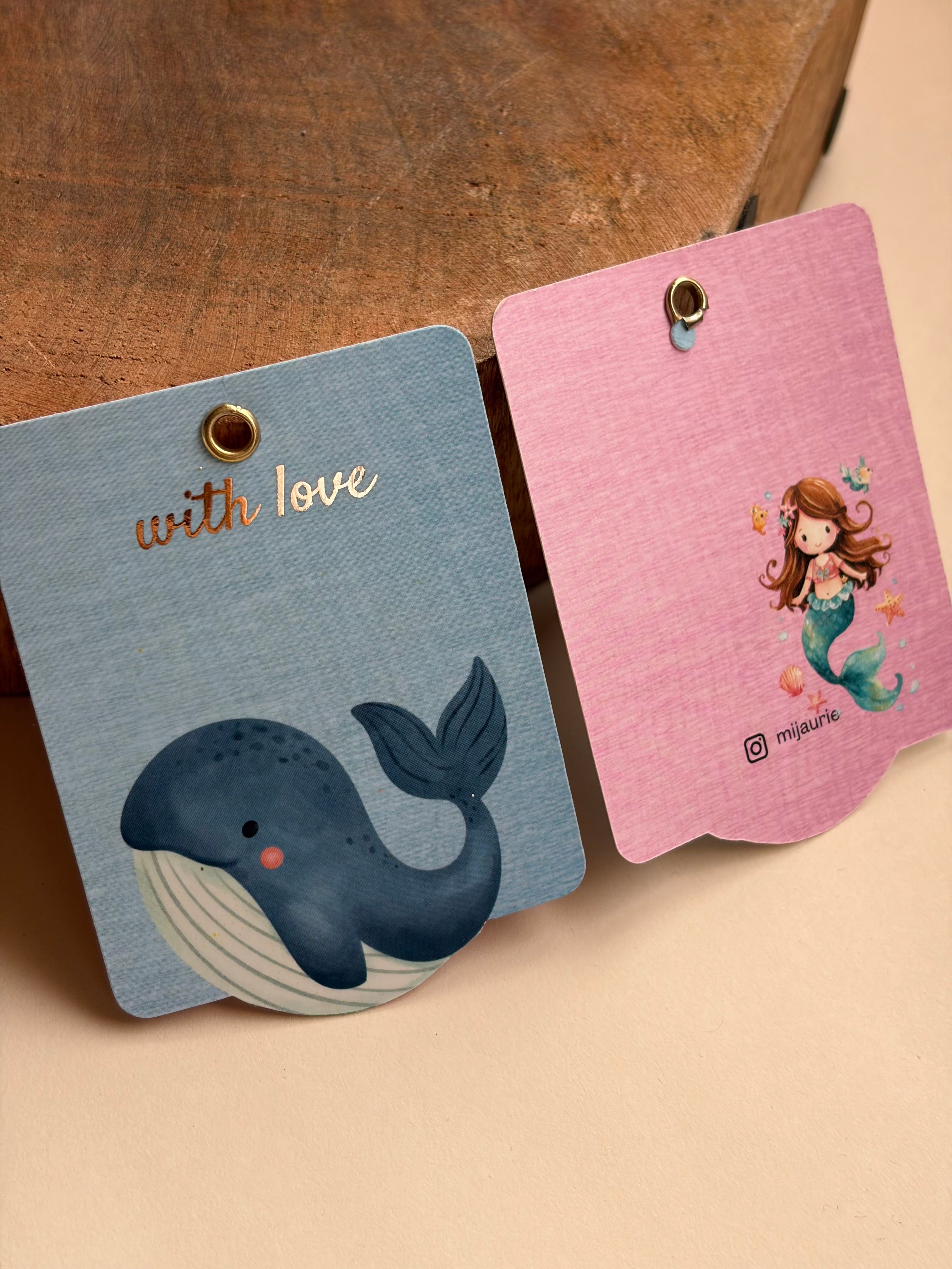 Mermaid Land Gift Tags Set