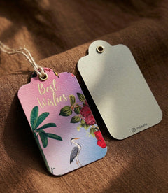 Ombré Pichwai Adult Gift Tag