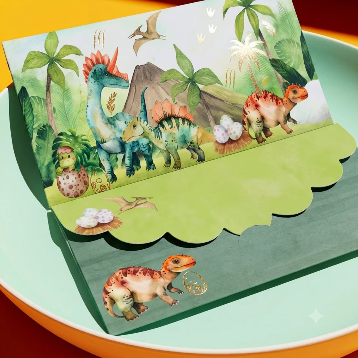 Dino Baby Envelope