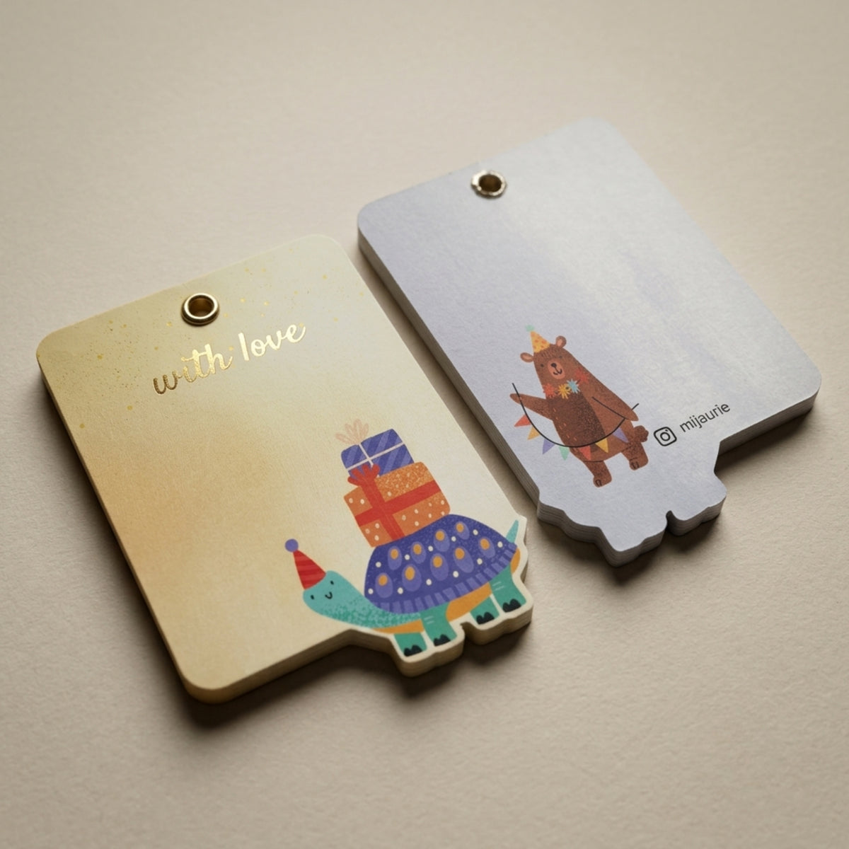 Party Animals Gift Tags Set