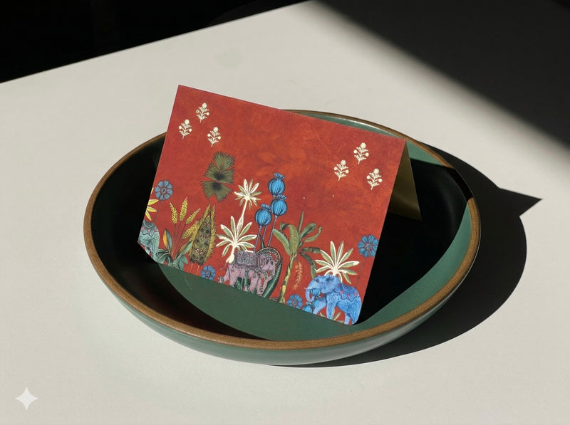 Sunset Bloom Foldcard