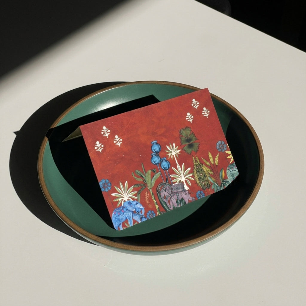 Sunset Bloom Foldcard