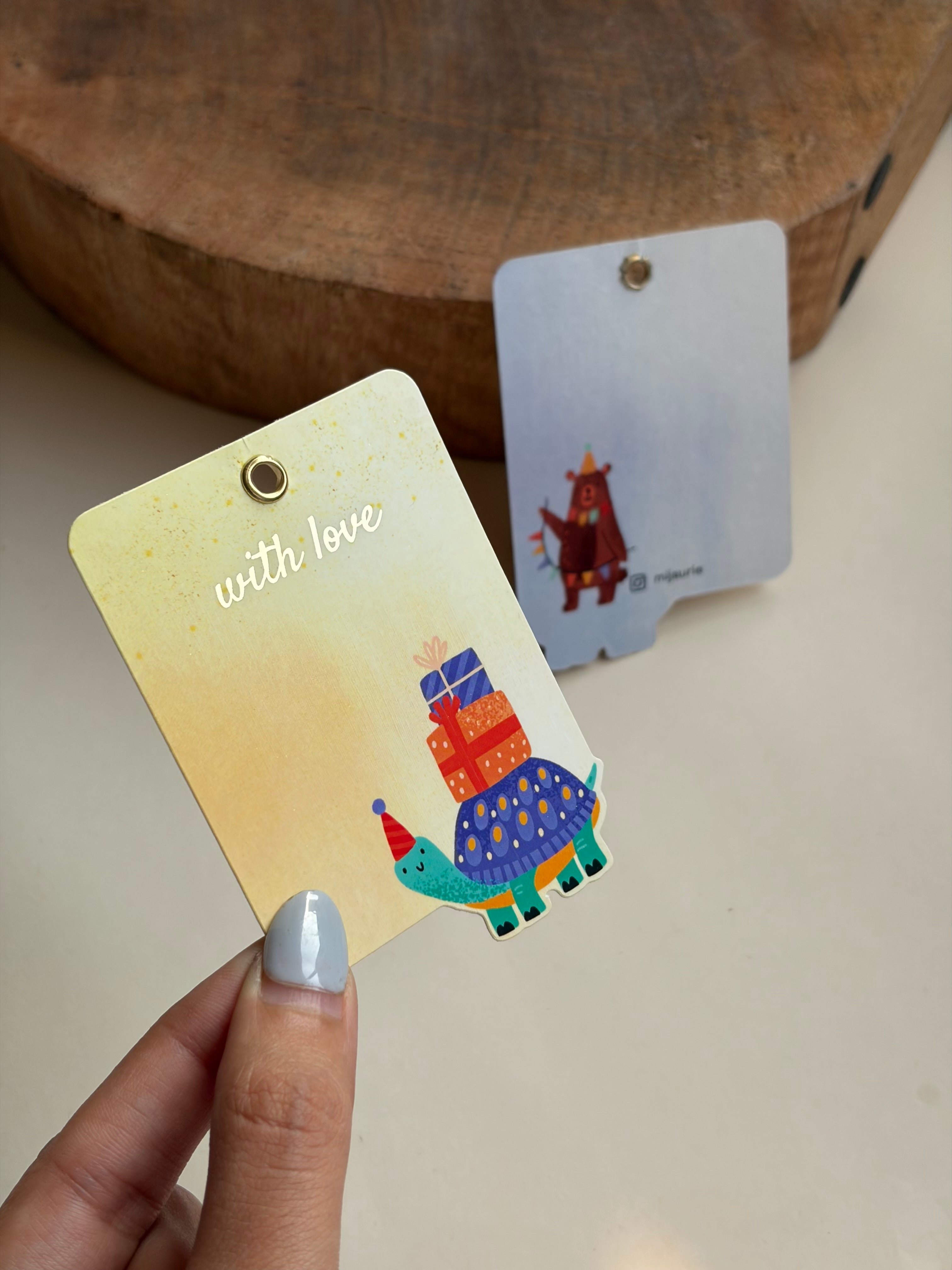 Party Animals Gift Tags Set