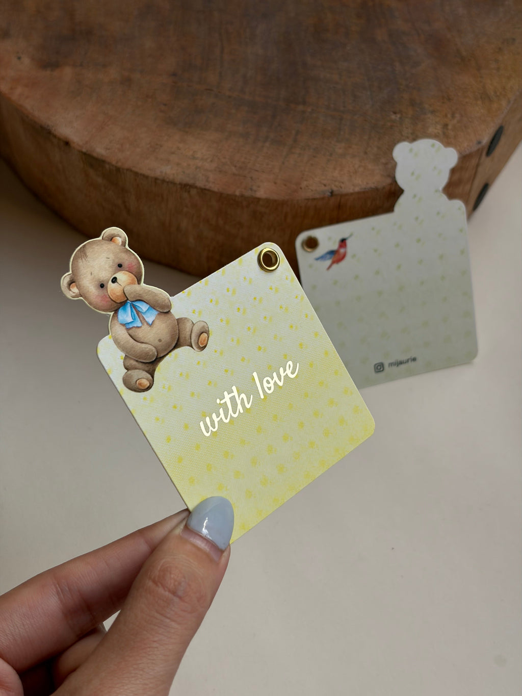 Teddy Picnic Gift Tags set
