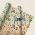 Animal Safari Wrapping Sheet