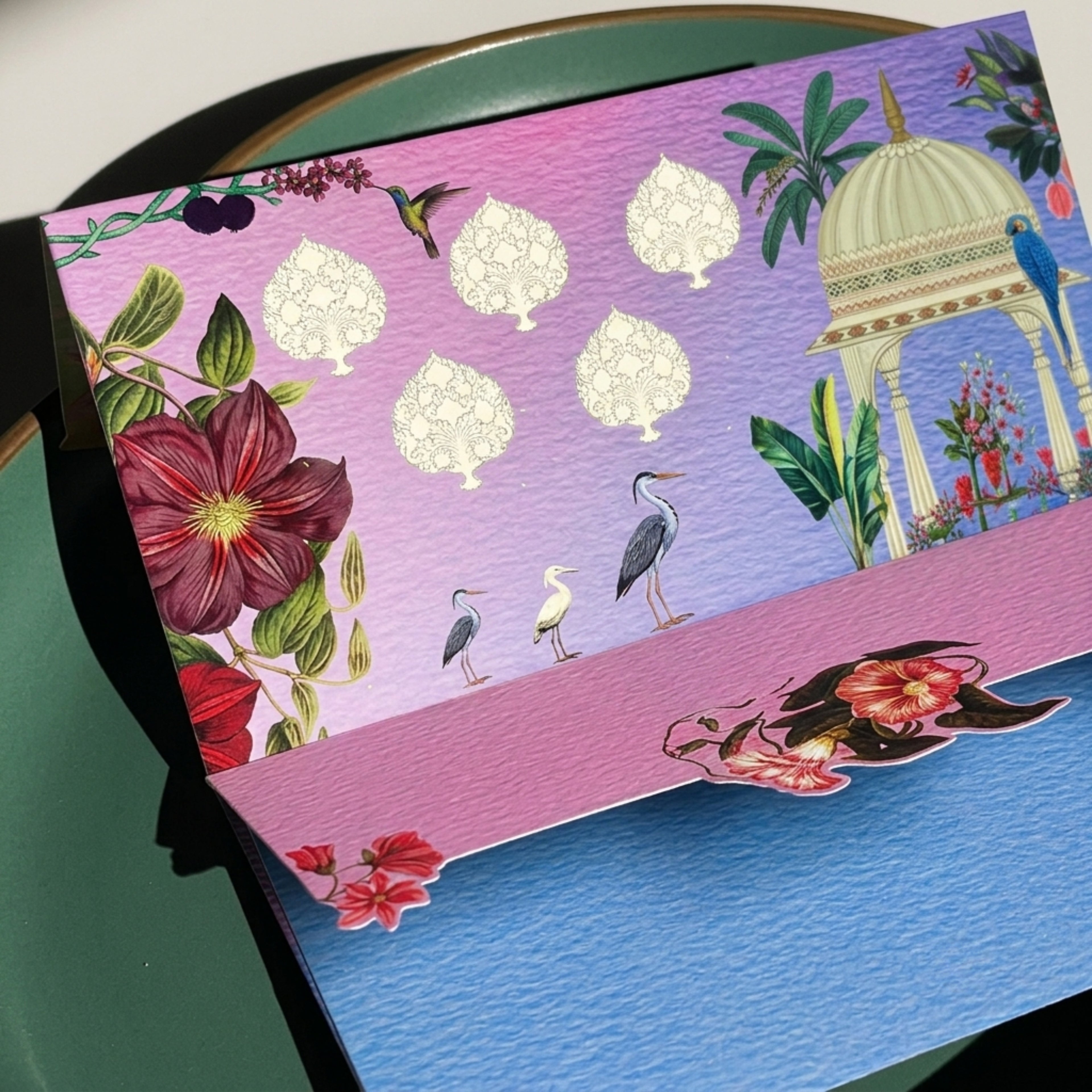 Ombré Pichwai Envelope