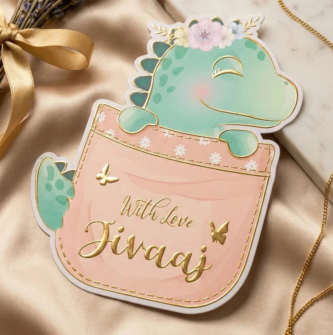 Dino Gift Tags Set