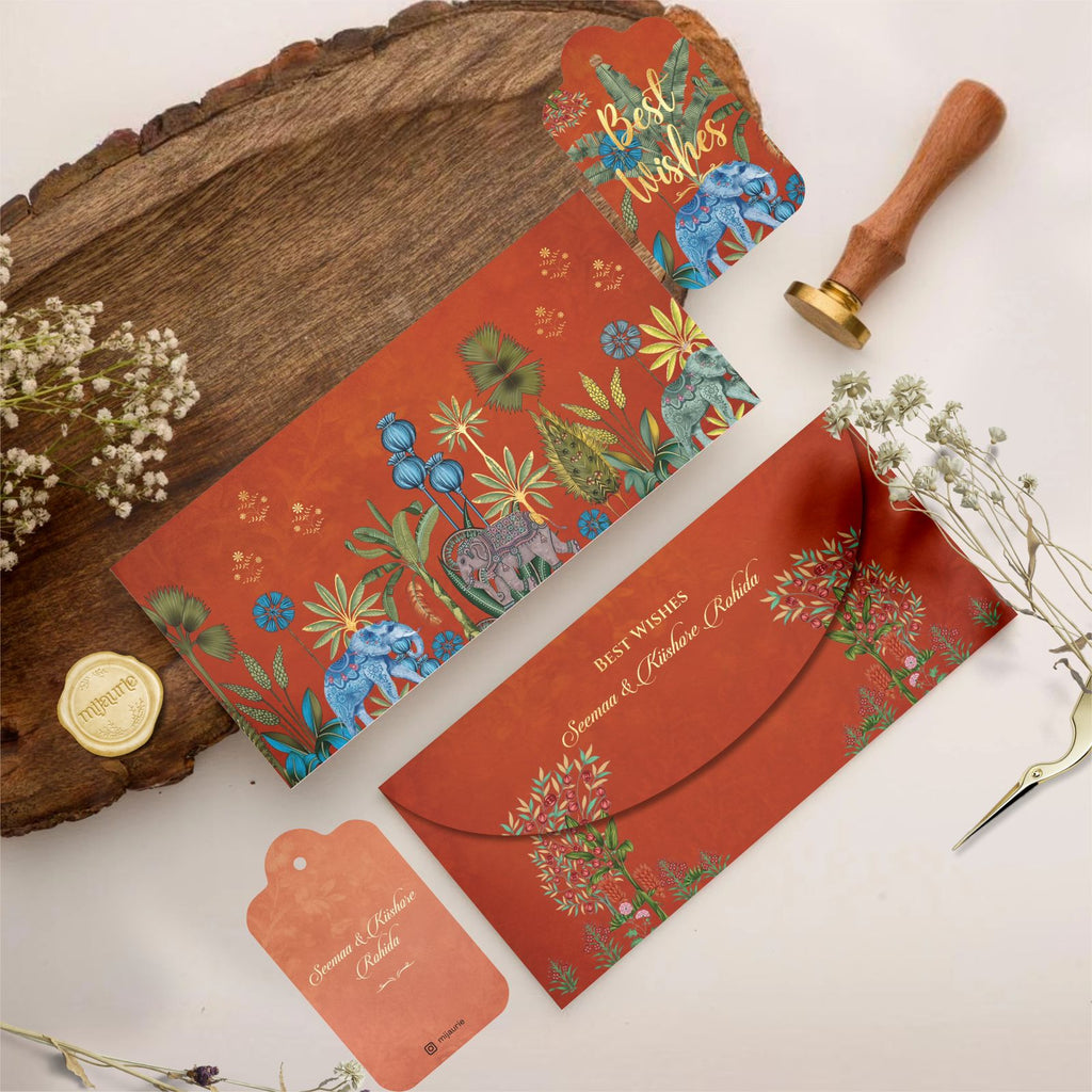 Sunset Bloom Envelope