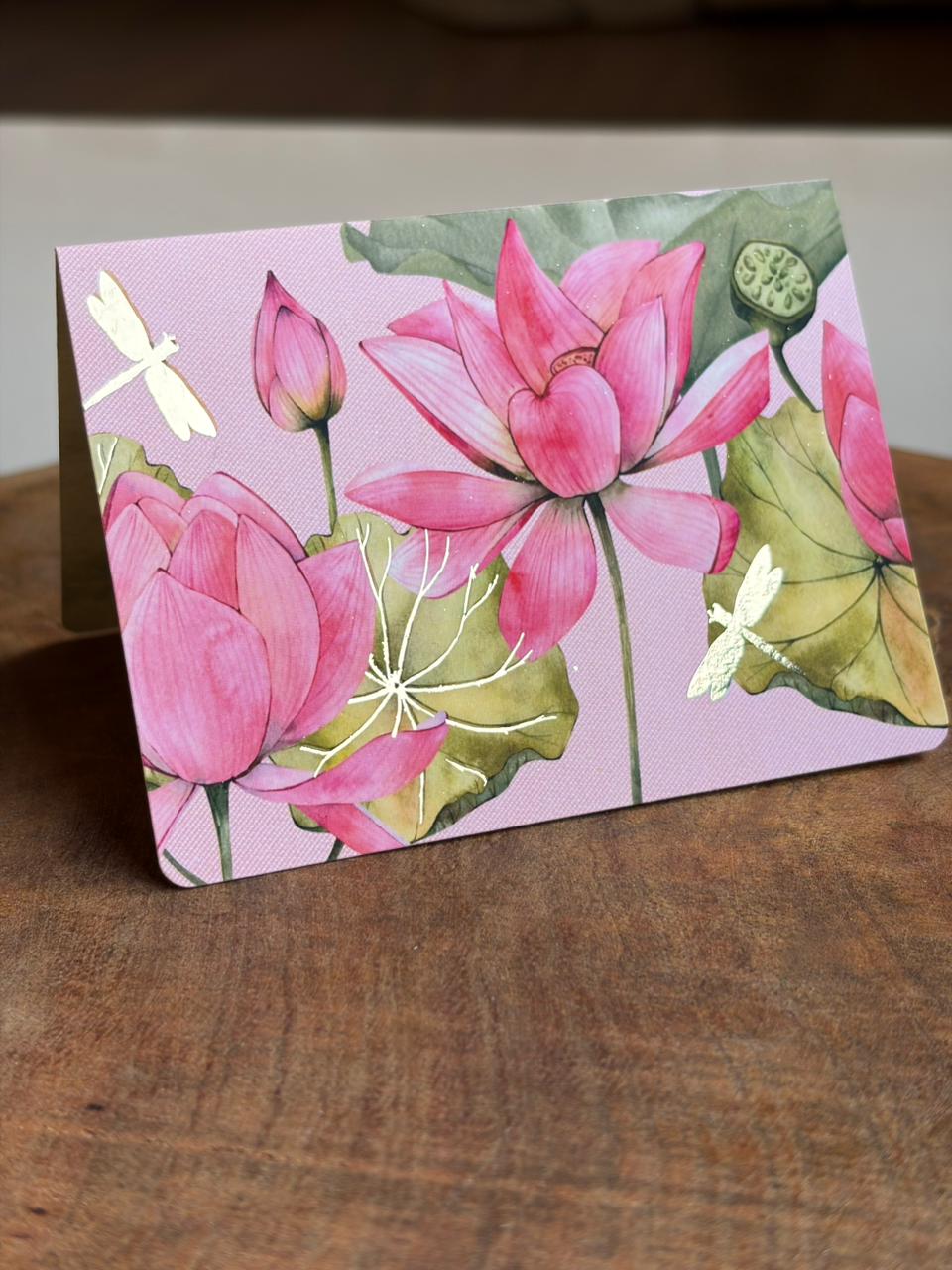 Lotus Dream Foldcard