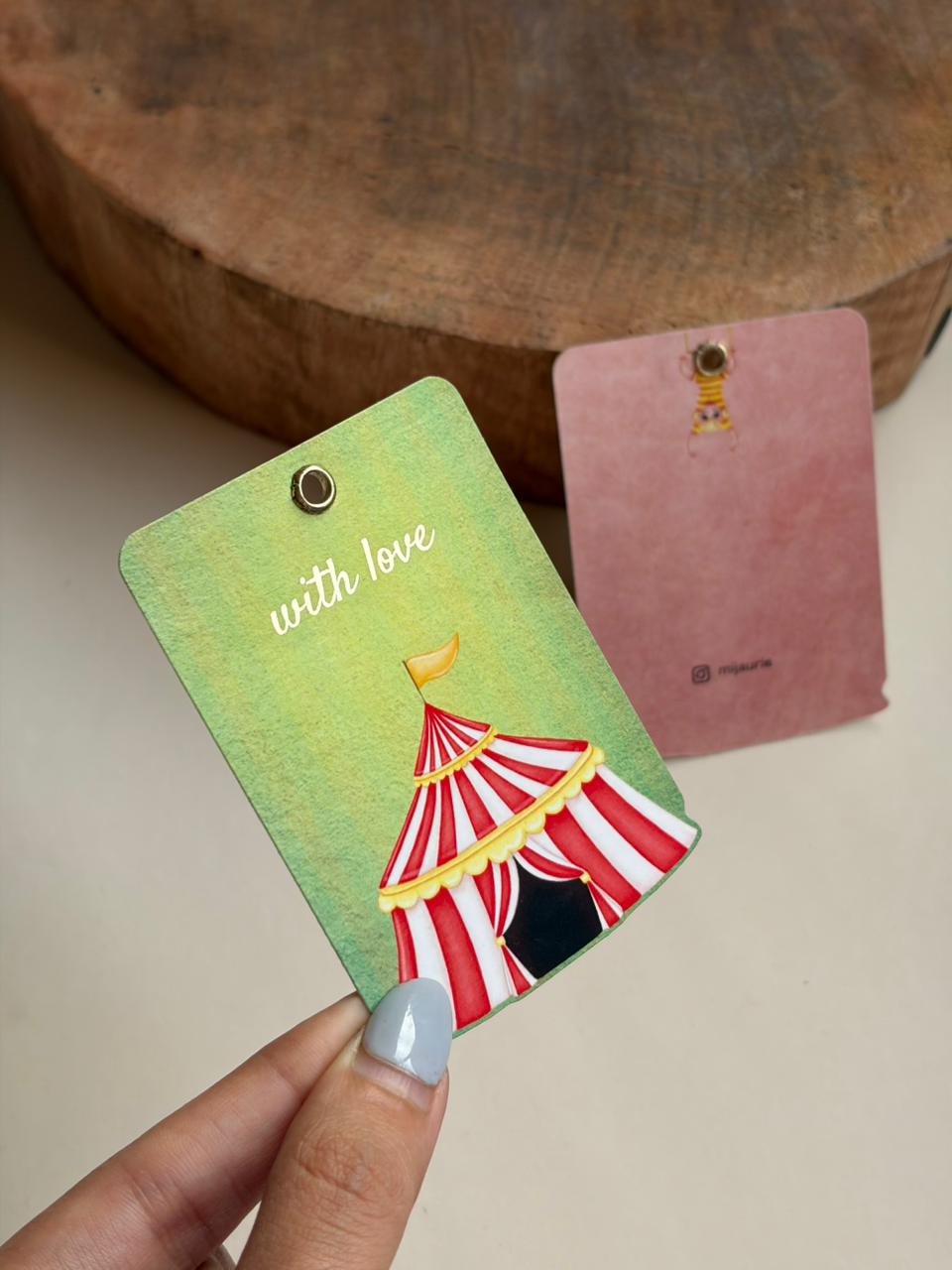 Carnival Time Tag Set